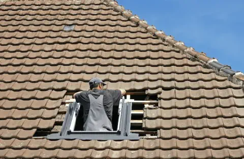 Pose de velux - Valencogne